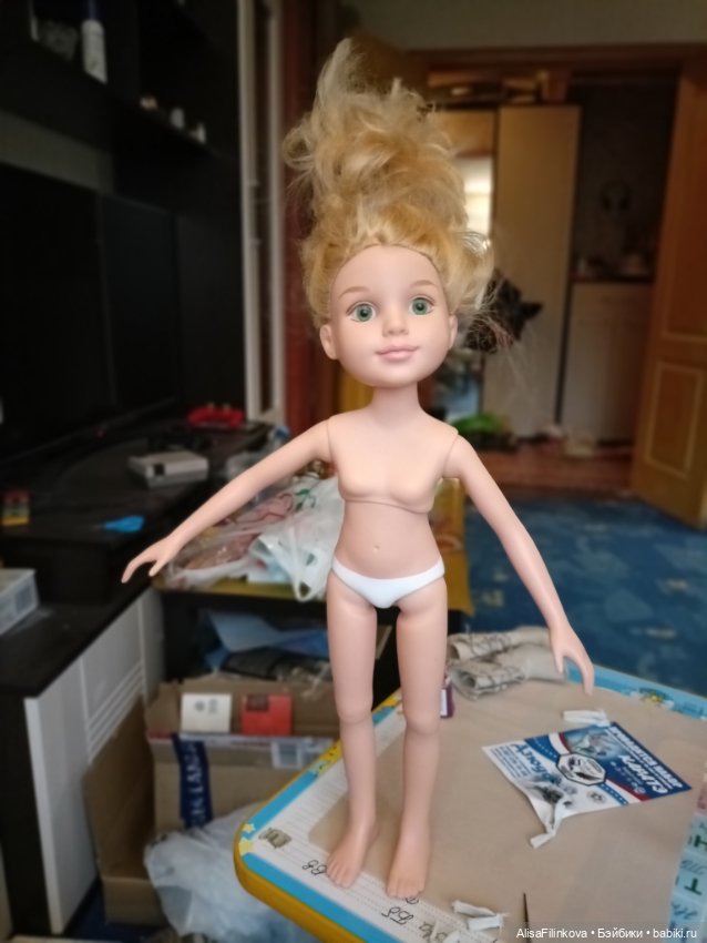Перетяжка куклы, первый опыт (фото 2)