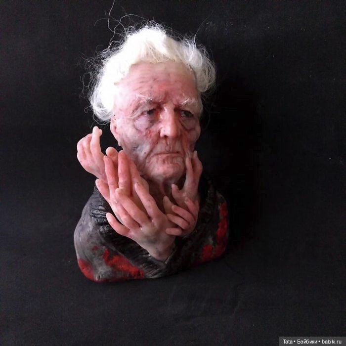 Работы скульптора Polina Verbytska ☝️ (фото 8)