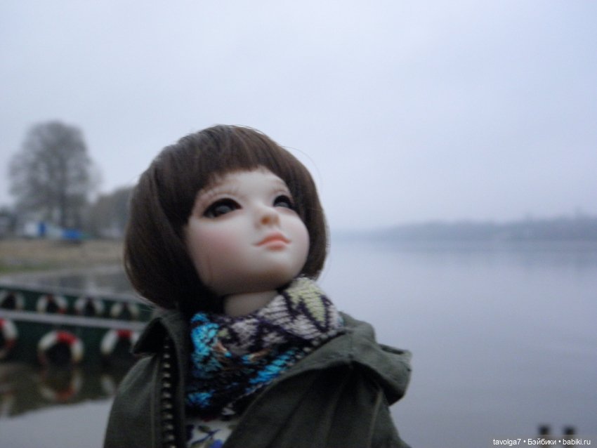 Ноябрьский туман в Плёсе — Куклы Milim Studio (Милим): российские БЖД (фото 6)