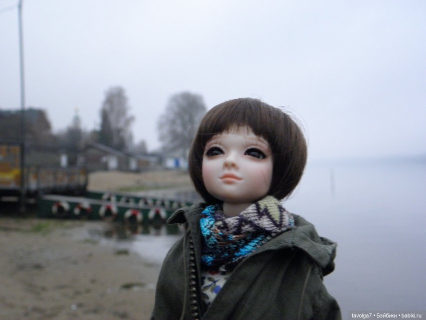 Ноябрьский туман в Плёсе — Куклы Milim Studio (Милим): российские БЖД (фото 4)