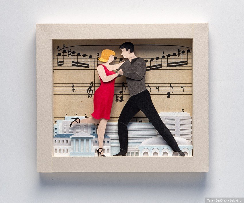 Бумажные работы - "Тоже люди" (фото 7)