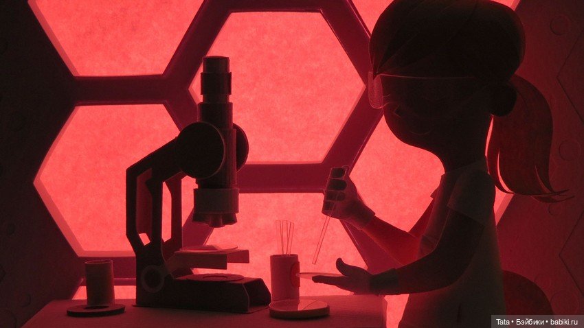 Бумажные работы - "Тоже люди"