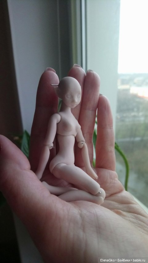 Творческий процесс — Авторские шарнирные куклы своими руками: лепка (фото 5)