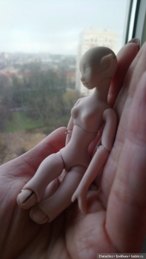 Творческий процесс — Авторские шарнирные куклы своими руками: лепка (фото 4)