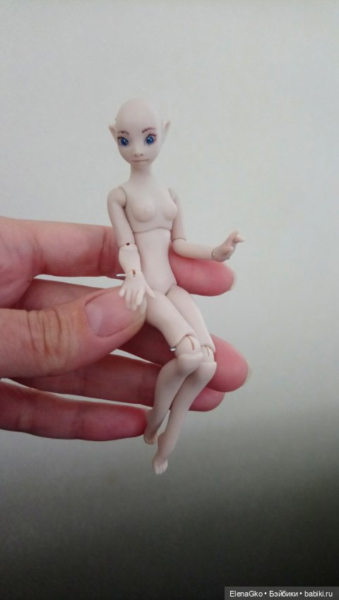 Творческий процесс — Авторские шарнирные куклы своими руками: лепка (фото 8)