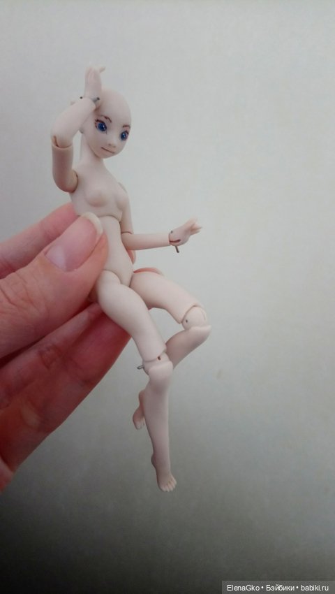 Творческий процесс — Авторские шарнирные куклы своими руками: лепка (фото 7)