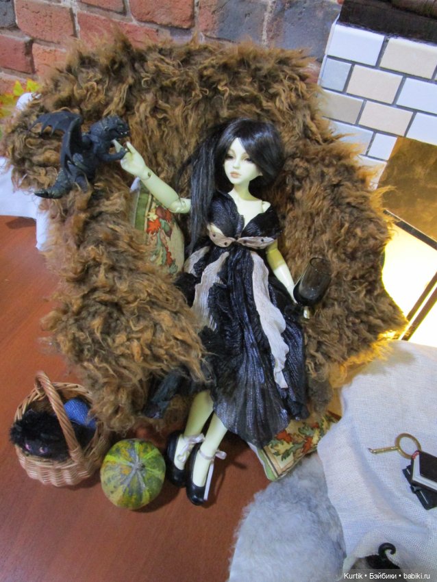 При свете тыкв — Фотоистории с куклами BJD (БЖД): сериалы