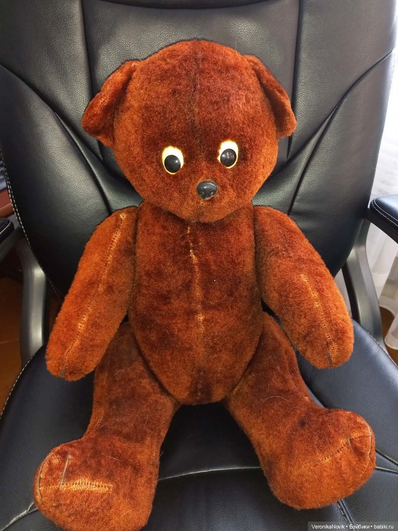 Бабушкин медведь — Коллекции винтажных кукол и игрушек: СССР (фото 3)