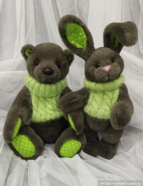 Плюшевые друзья — Авторские мишки Тедди и друзья: фото