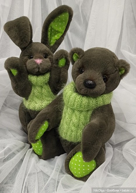 Плюшевые друзья — Авторские мишки Тедди и друзья: фото