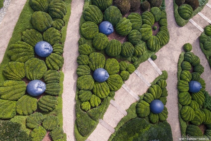 27.09.2021 «Капли дождя» Самуэля Сальседо в парке города Этрета