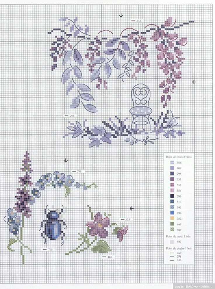 Veronique enginger схемы вышивки