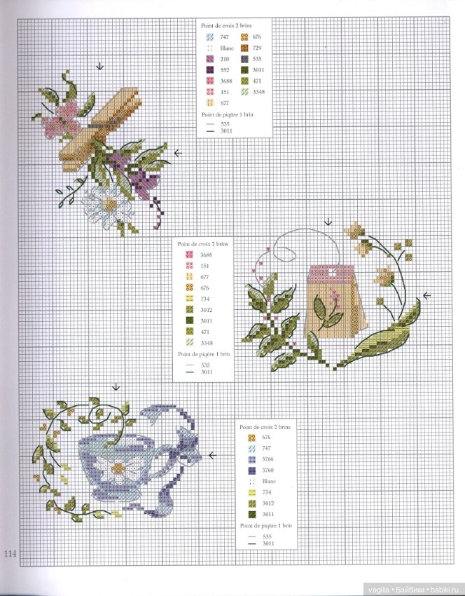 Veronique enginger схемы вышивки