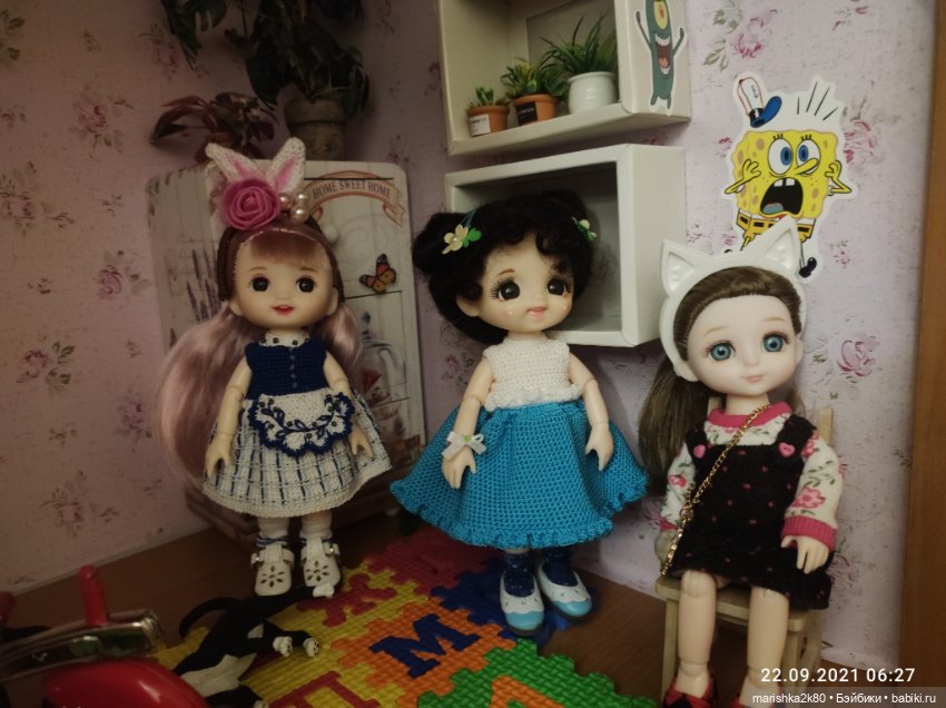 Осень моих мини кукол — Коллекционные куклы разных авторов (Разное): редкие бренды