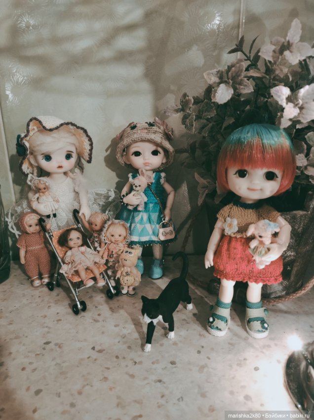 Осень моих мини кукол — Коллекционные куклы разных авторов (Разное): редкие бренды
