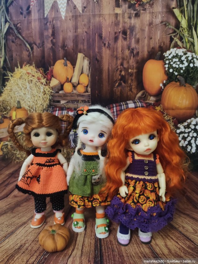 Осень моих мини кукол — Коллекционные куклы разных авторов (Разное): редкие бренды (фото 4)