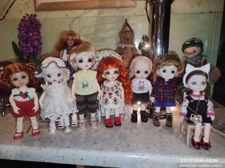 Осень моих мини кукол — Коллекционные куклы разных авторов (Разное): редкие бренды