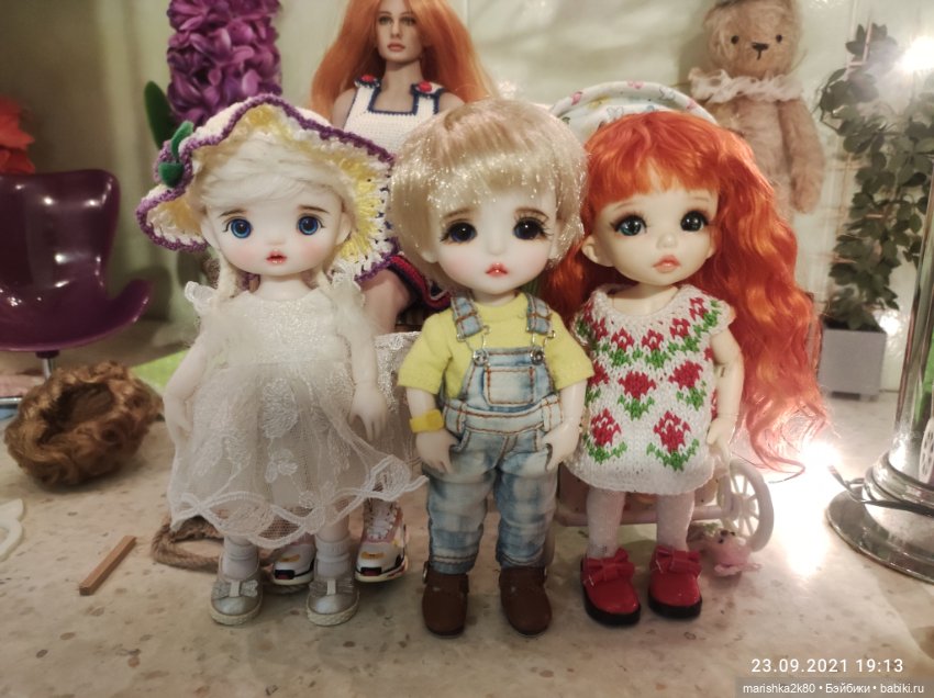 Осень моих мини кукол — Коллекционные куклы разных авторов (Разное): редкие бренды