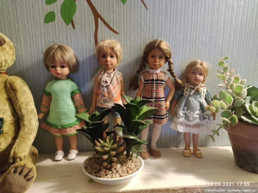 Осень моих мини кукол — Коллекционные куклы разных авторов (Разное): редкие бренды