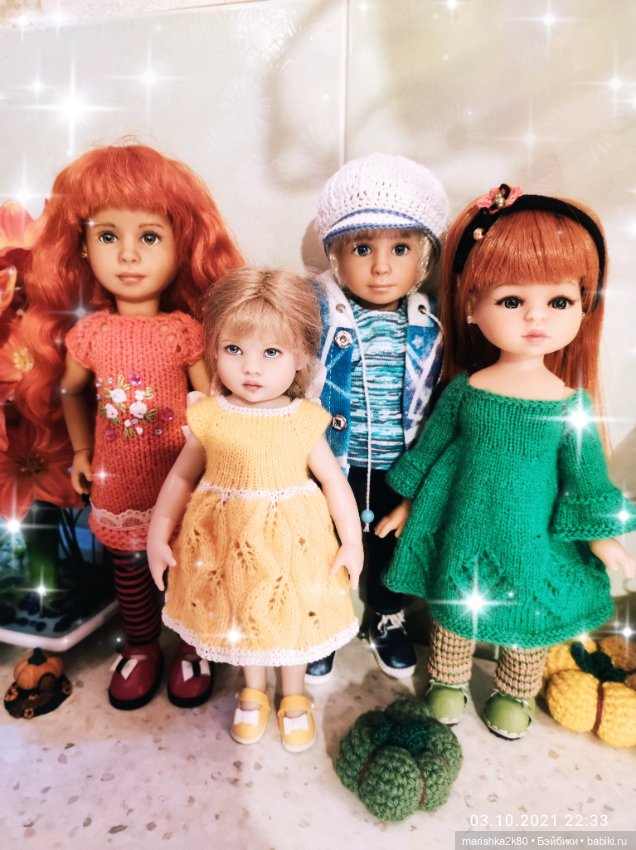Осень моих мини кукол — Коллекционные куклы разных авторов (Разное): редкие бренды (фото 7)
