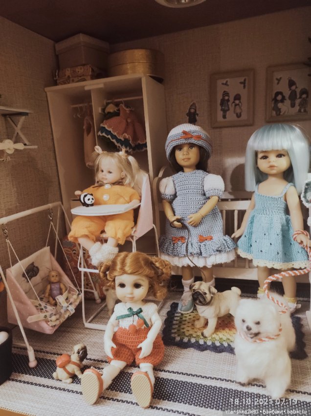 Осень моих мини кукол — Коллекционные куклы разных авторов (Разное): редкие бренды (фото 5)