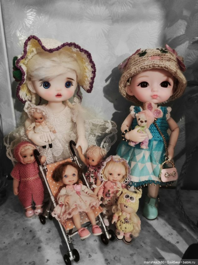 Осень моих мини кукол — Коллекционные куклы разных авторов (Разное): редкие бренды