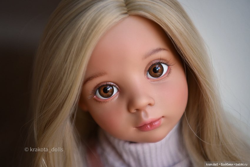 Моя попытка номер 2 — ООАК и кастом кукол Gotz (Готц): перерисовка (фото 3)