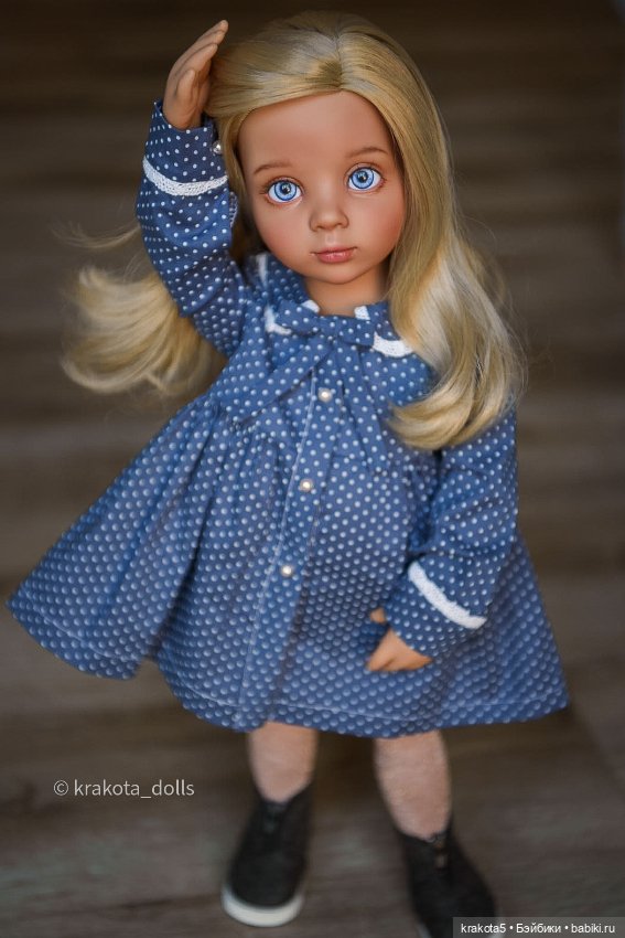 Моя попытка номер 2 — ООАК и кастом кукол Gotz (Готц): перерисовка