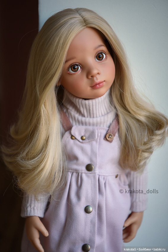 Моя попытка номер 2 — ООАК и кастом кукол Gotz (Готц): перерисовка (фото 5)