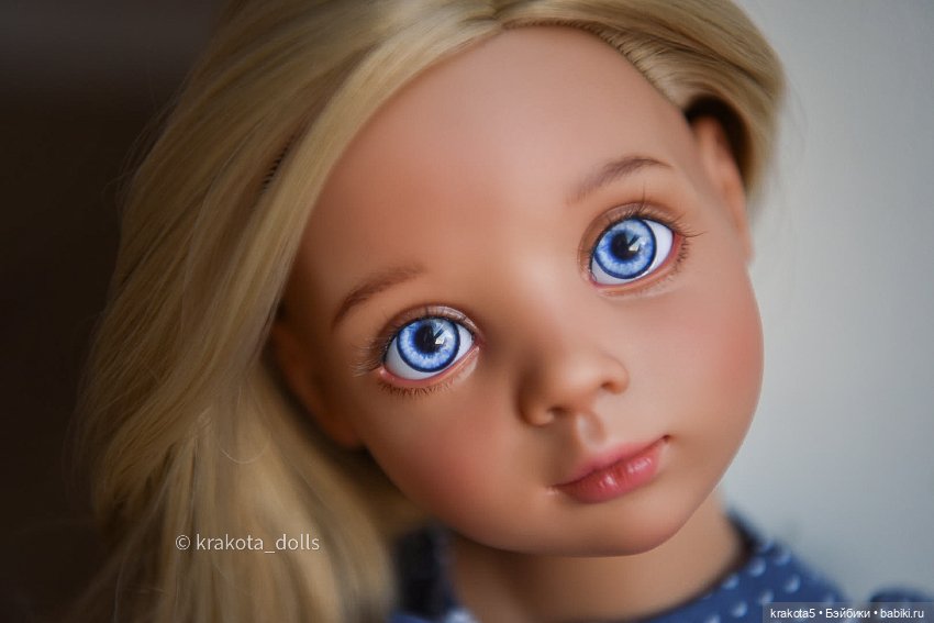 Моя попытка номер 2 — ООАК и кастом кукол Gotz (Готц): перерисовка (фото 8)