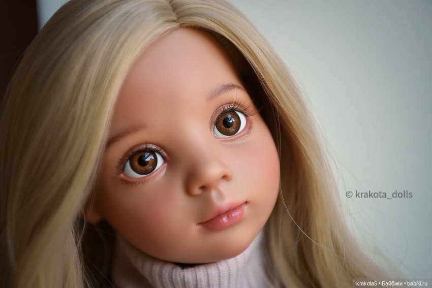 Моя попытка номер 2 — ООАК и кастом кукол Gotz (Готц): перерисовка (фото 4)