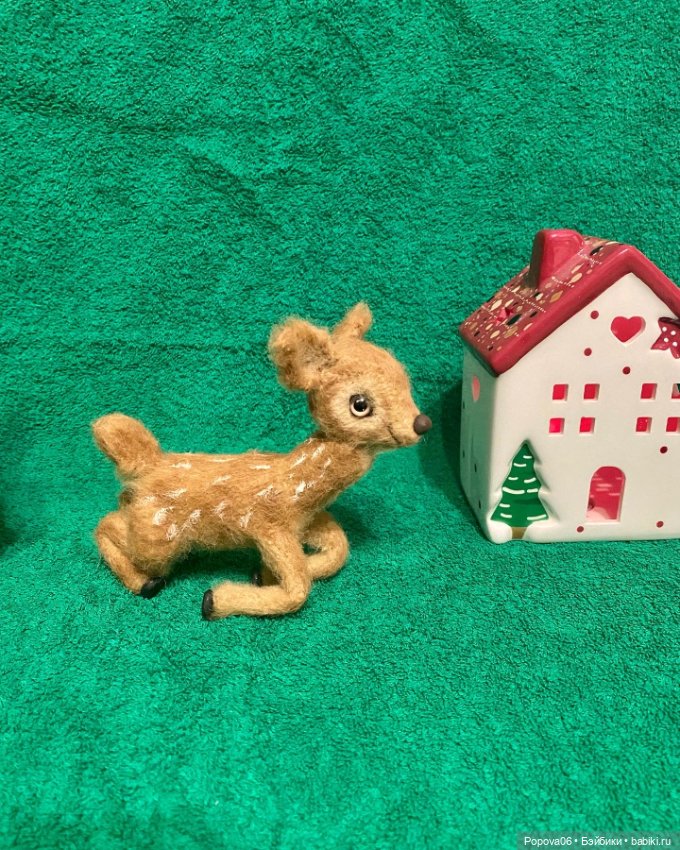 Олененок — Вязаные игрушки и амигуруми: крючком (фото 5)