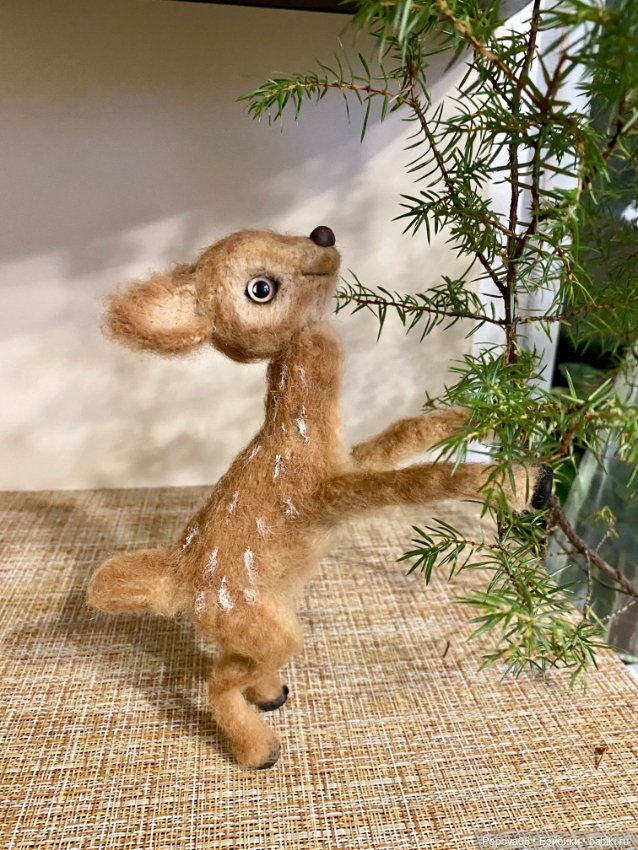 Олененок — Вязаные игрушки и амигуруми: крючком (фото 2)