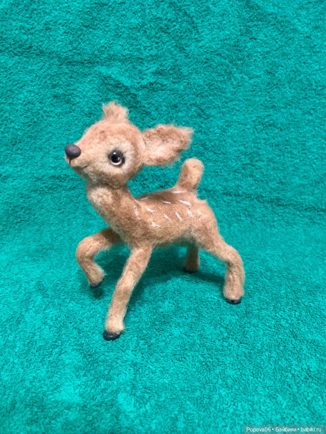 Олененок — Вязаные игрушки и амигуруми: крючком (фото 6)