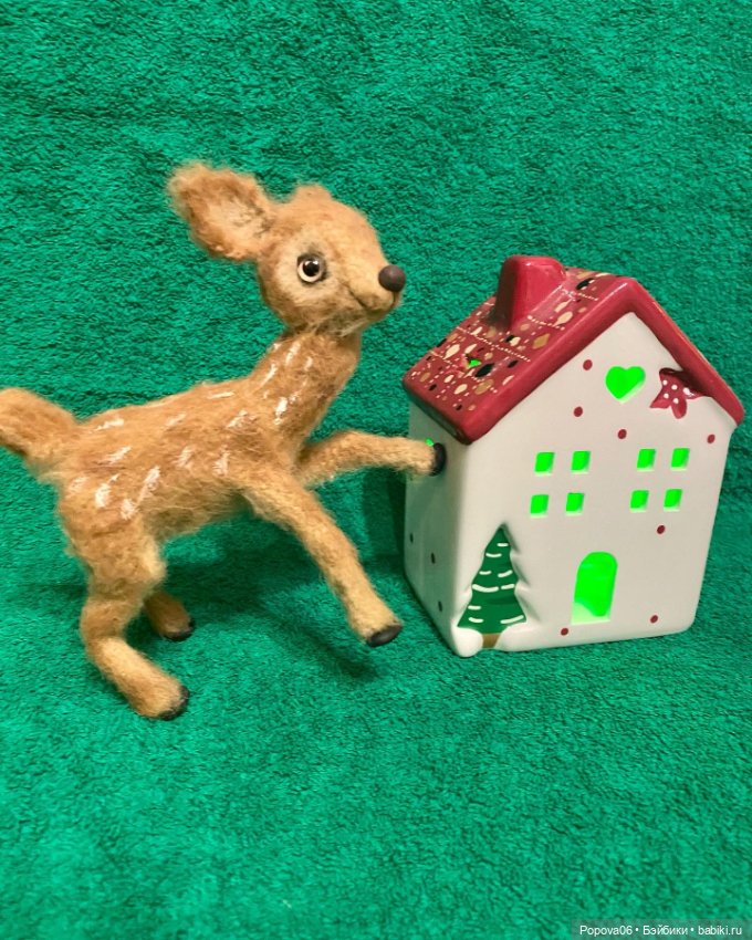 Олененок — Вязаные игрушки и амигуруми: крючком (фото 4)