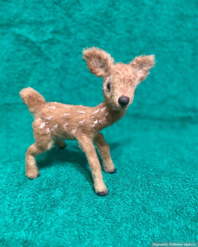 Олененок — Вязаные игрушки и амигуруми: крючком (фото 9)