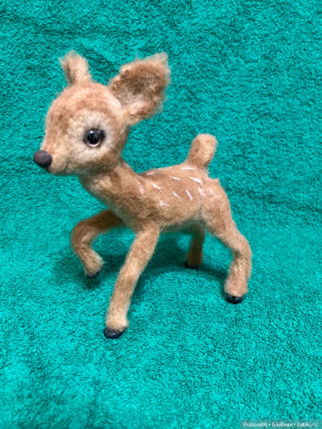 Олененок — Вязаные игрушки и амигуруми: крючком (фото 7)