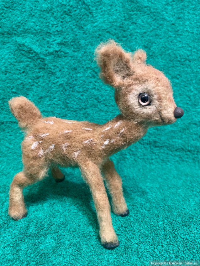 Олененок — Вязаные игрушки и амигуруми: крючком (фото 8)