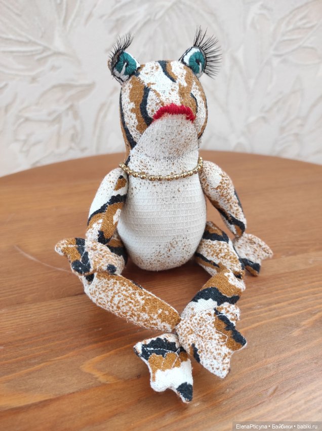 The frog — Авторские текстильные куклы: Вальдорфские (фото 3)