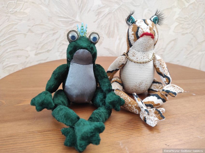 The frog — Авторские текстильные куклы: Вальдорфские (фото 10)