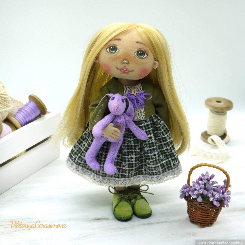 Почему Лавандовый — Авторские текстильные куклы: Вальдорфские (фото 5)