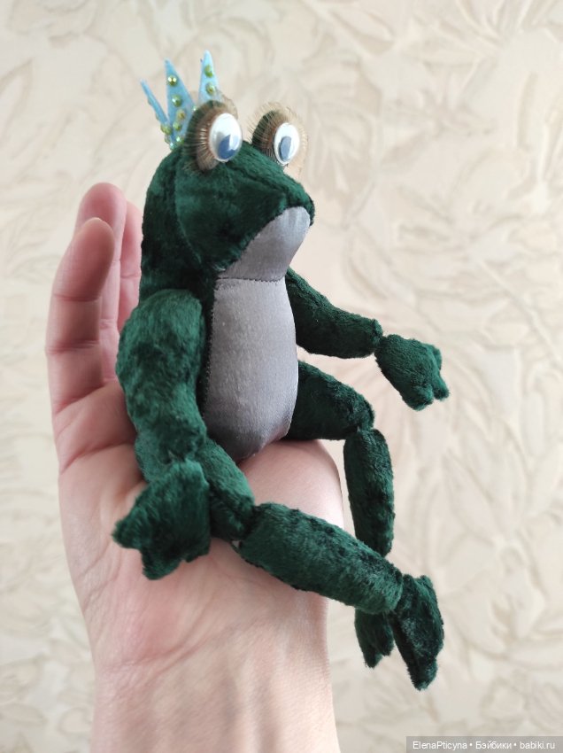 The frog — Авторские текстильные куклы: Вальдорфские (фото 7)