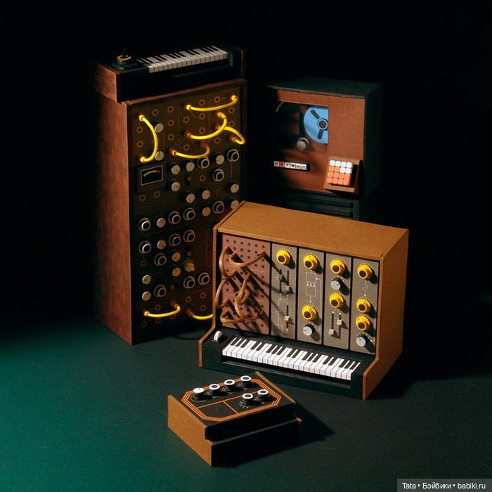 Техника из картона и бумаги, автор Dan McPharlin (фото 2)