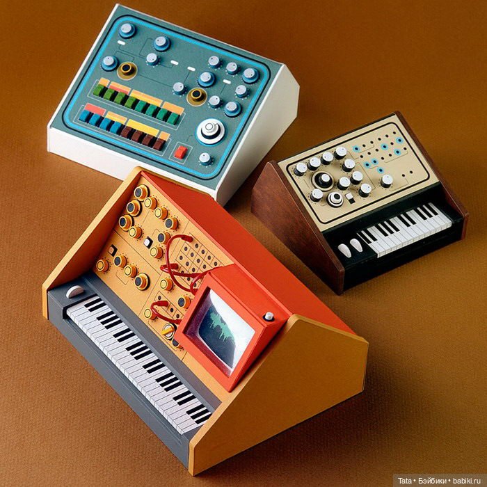 Техника из картона и бумаги, автор Dan McPharlin (фото 5)