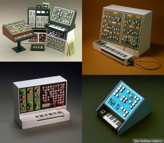 Техника из картона и бумаги, автор Dan McPharlin