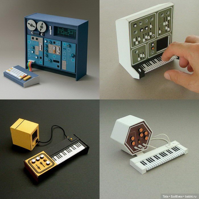 Техника из картона и бумаги, автор Dan McPharlin (фото 4)