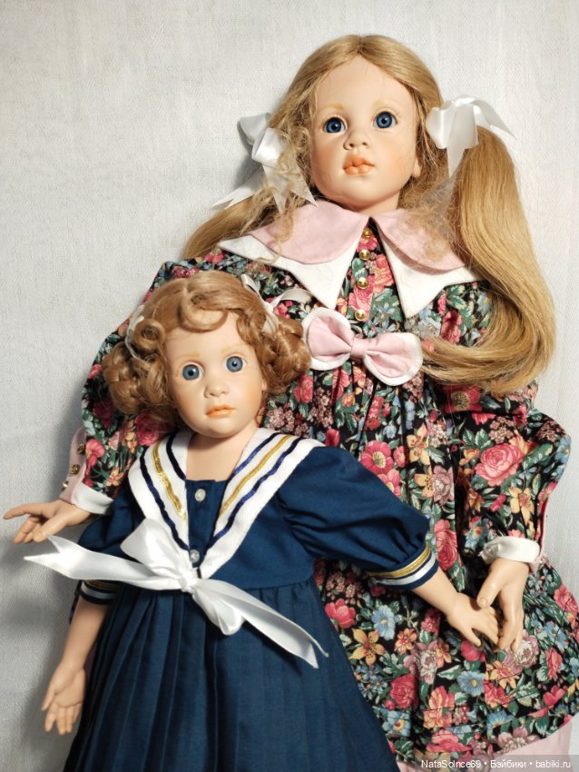Долгожданная встреча — Куклы Hildegard Gunzel (Гюнцель) из винила: Gotz (фото 4)