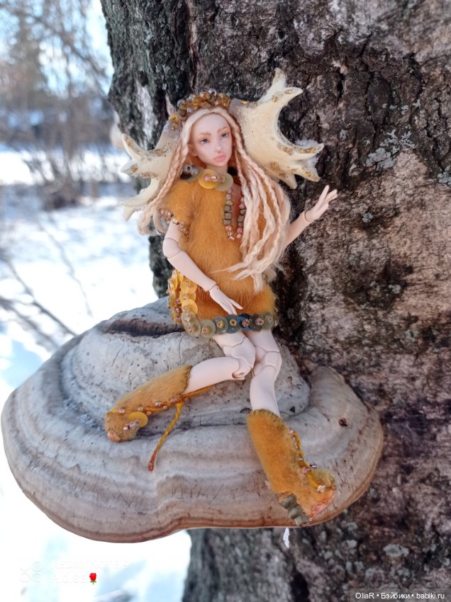 Дюймовочка в этническом образе (фото 6)