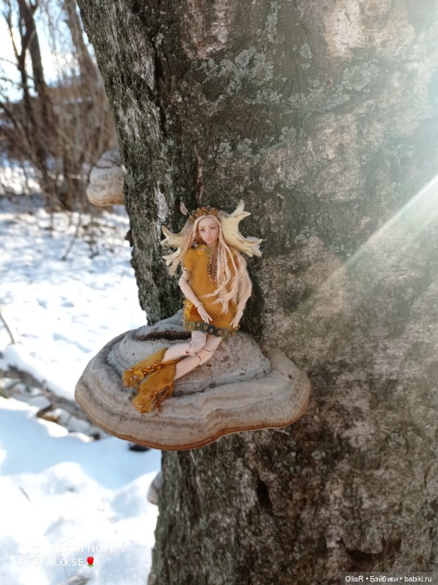 Дюймовочка в этническом образе (фото 7)