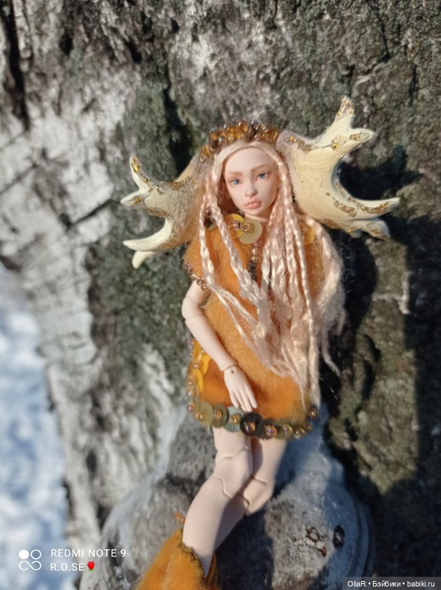 Дюймовочка в этническом образе (фото 5)